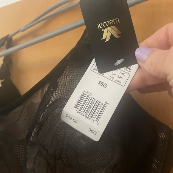 Wacoal 36G 855225 stark beauty black underwire - Picture 4 of 4